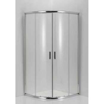 Crown 4000N Καμπίνα Oval 80x80 Διάφανο Κρύσταλλο 4610801( 3 Άτοκες Δόσεις )