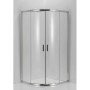 Crown 4000N Καμπίνα Oval 80x80 Διάφανο Κρύσταλλο 4610801( 3 Άτοκες Δόσεις )