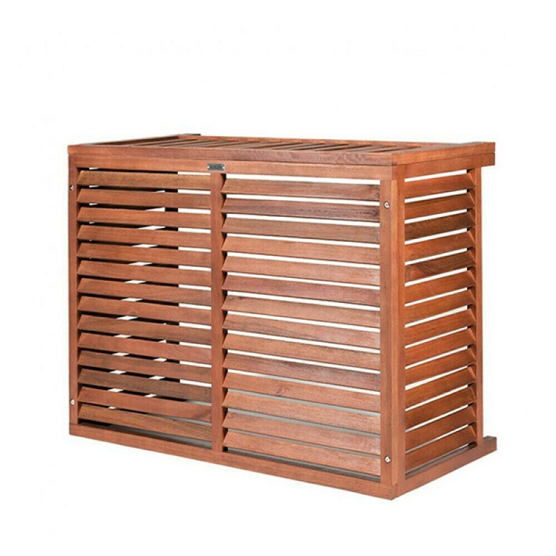 Decoclim XL 117Yx125Mx61B cm Κάλυμμα Εξωτερικής Μονάδας Κλιματιστικού Ξύλινο ( 3 Άτοκες δόσεις )