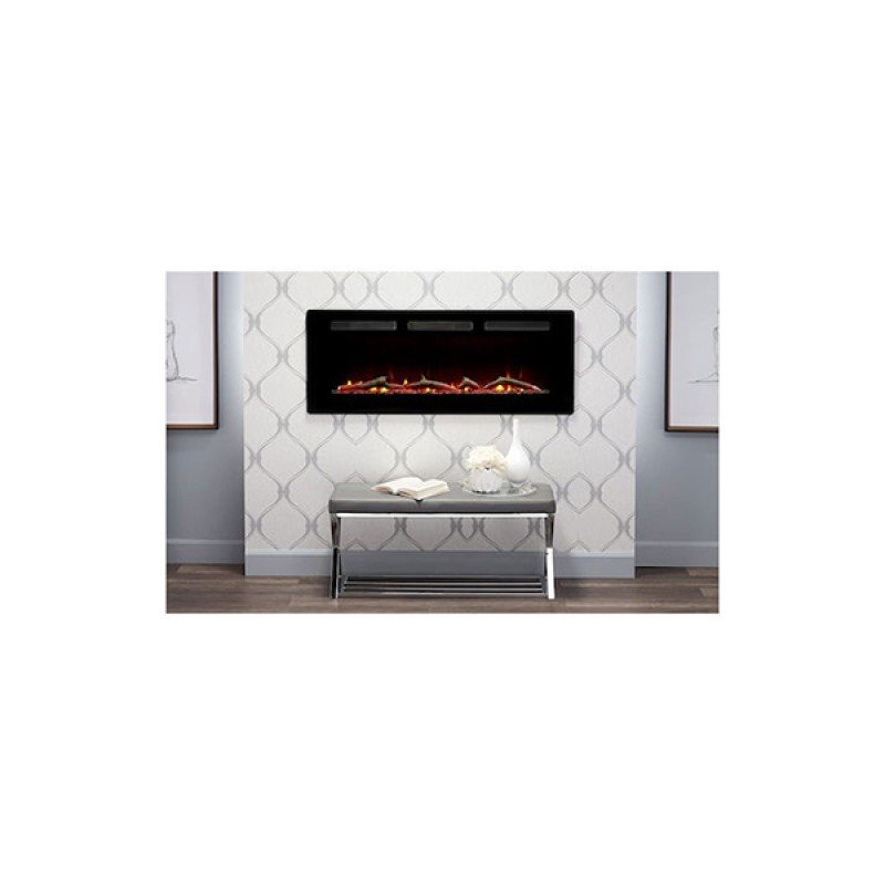 Dimplex Sierra 48 Επιτοίχιο Ηλεκτρικό Τζάκι 1600W 121.9x49.5cm Μαύρο 