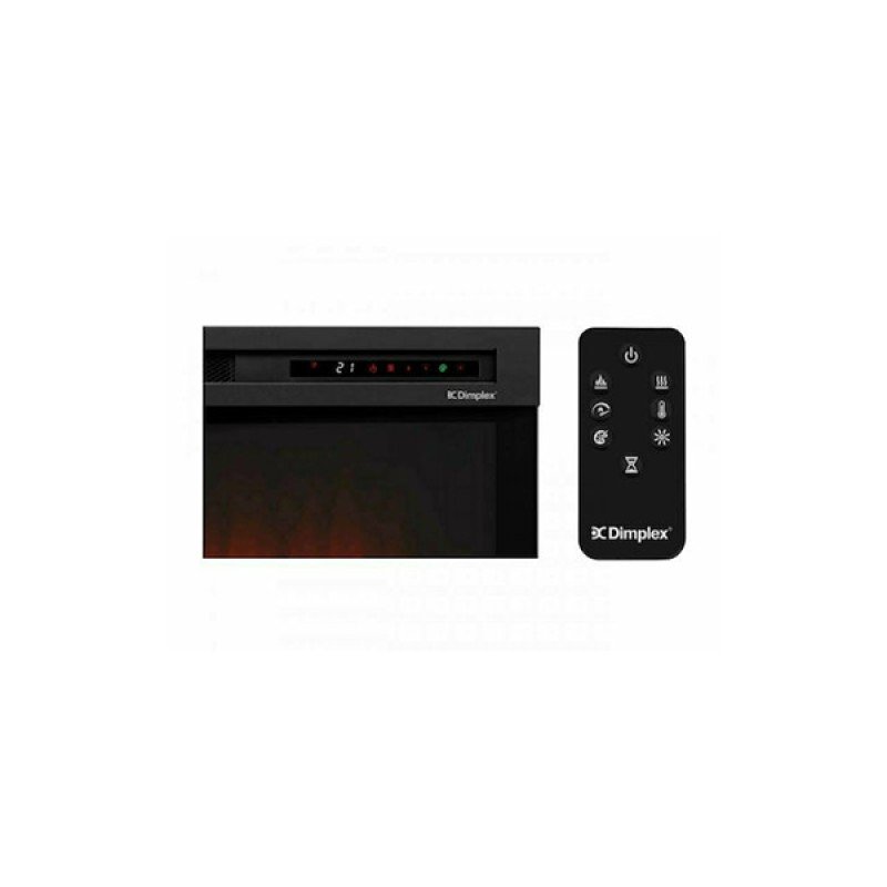 Dimplex XHD 28+ Lisabona Επιδαπέδιο Ηλεκτρικό Τζάκι 1400W 87x92cm Μαύρο (3 άτοκες δόσεις)