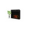 Dimplex XHD 28+ Lisabona Επιδαπέδιο Ηλεκτρικό Τζάκι 1400W 87x92cm Μαύρο (3 άτοκες δόσεις)