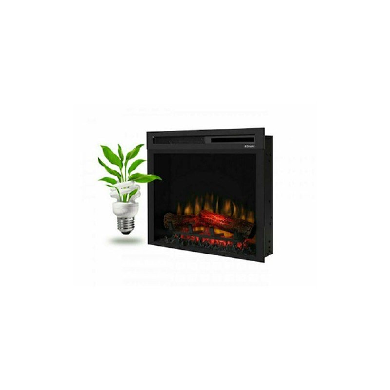 Dimplex XHD 28+ Lisabona Επιδαπέδιο Ηλεκτρικό Τζάκι 1400W 87x92cm Μαύρο (3 άτοκες δόσεις)