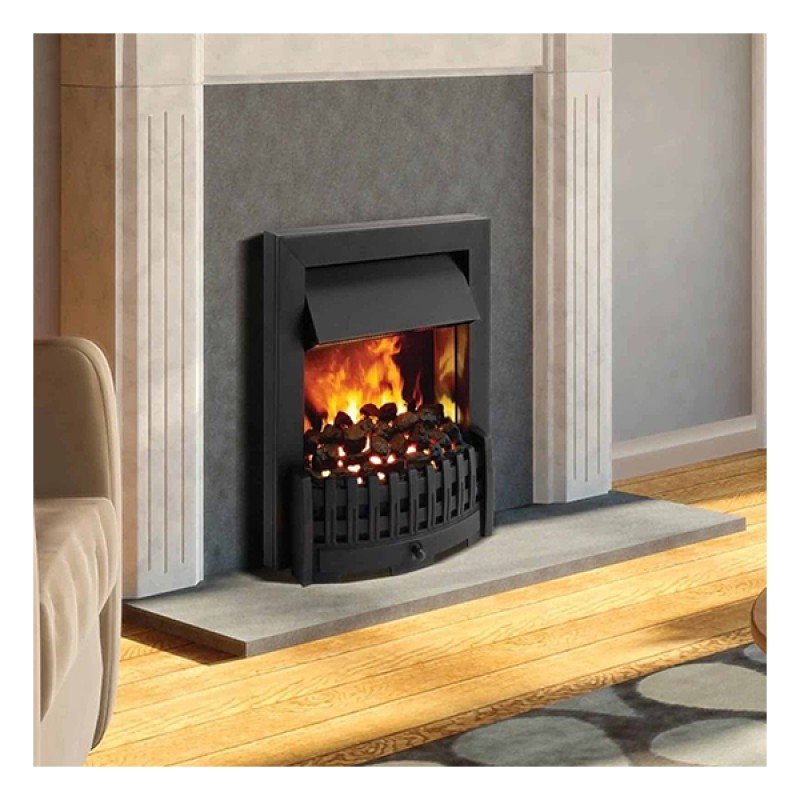 Dimplex Danville Black Επιδαπέδιο Ηλεκτρικό Τζάκι 2000w (3 άτοκες δόσεις)