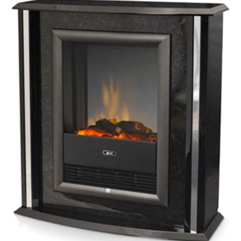 Dimplex Nelson de Luxe Ηλεκτρικό Επιδαπέδιο Τζάκι Με Επένδυση 2000w  (3 άτοκες δόσεις)