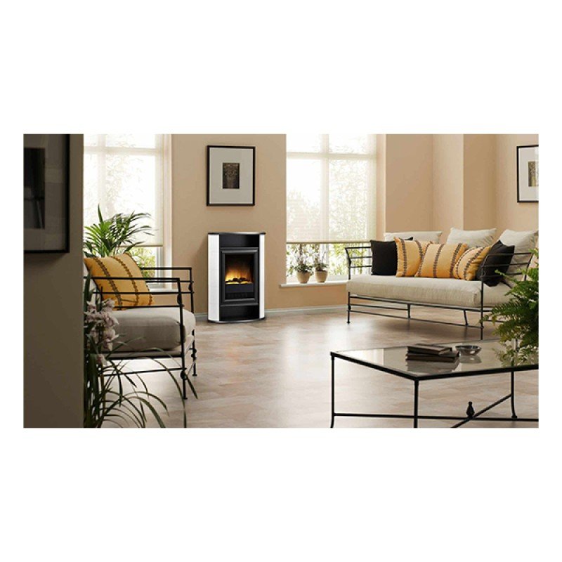 Dimplex Scandic de Luxe Επιδαπέδιο Ηλεκτρικό Τζάκι με Επένδυση 2000w  (3 άτοκες δόσεις)