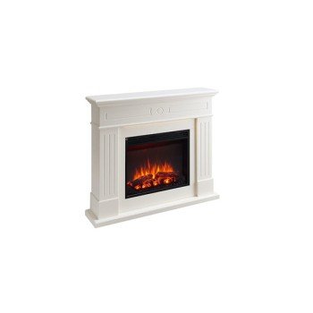 Richen Leandros Επιδαπέδιο Ηλεκτρικό Τζάκι 2000W 110x95cm Λευκό (3 άτοκες δόσεις)