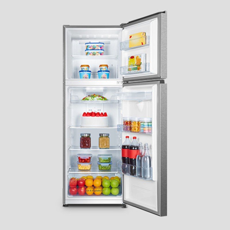 Inventor DPB17060INL Δίπορτο Ψυγείο 325Lit No Frost Inox Υ169.6xΠ59xΒ65 cm (3 άτοκες δόσεις)