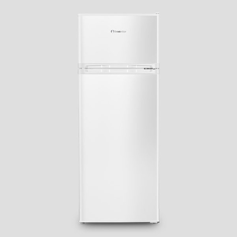 Inventor DPC143EW Ψυγείο Δίπορτο 206lt White Υ143xΠ55xΒ55 cm (3 άτοκες δόσεις)
