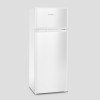 Inventor DPC143EW Ψυγείο Δίπορτο 206lt White Υ143xΠ55xΒ55 cm (3 άτοκες δόσεις)