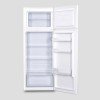 Inventor DPC143EW Ψυγείο Δίπορτο 206lt White Υ143xΠ55xΒ55 cm (3 άτοκες δόσεις)