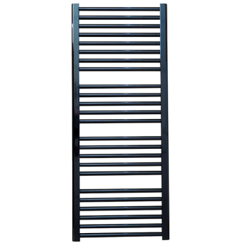 Purmo Flores FLO0804 Θερμαντικό σώμα λουτρού Μαύρο 450x800 395 Kcal/h (3 άτοκες δόσεις)
