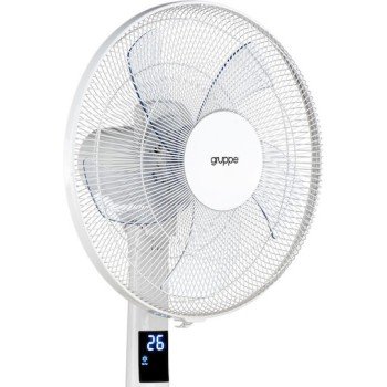 Ανεμιστήρας Ορθοστάτης Gruppe FS40-15ARB DC White 40cm 30W Με R/C