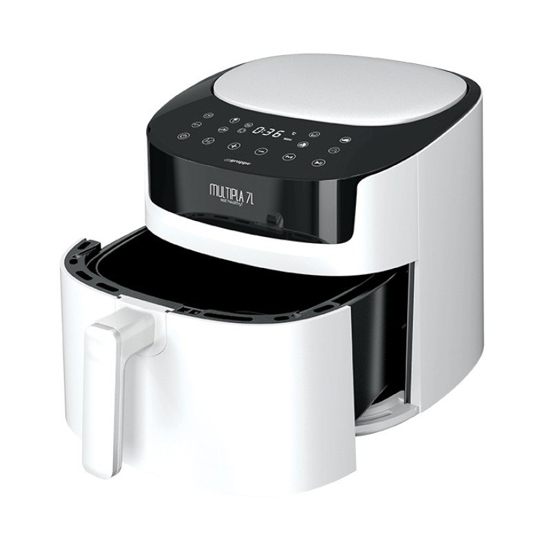 Gruppe AF9005T-GS Φριτέζα Αέρος 7lt Λευκή 1800W 