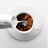 Gruppe EM3207 Αυτόματη Μηχανή Espresso 1465W Πίεσης 19bar Ασημί με οθόνη αφής (3 άτοκες δόσεις)