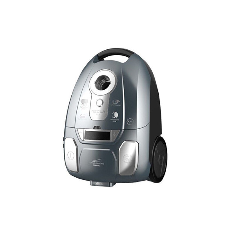 Tesla BG600G Ultimate Silent Pro Ηλεκτρική Σκούπα 700W με Σακούλα 3lt Ασημί Tesla BG600G Ultimate Silent Pro Ηλεκτρική Σκούπα 700W με Σακούλα 3lt Ασημί