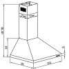 Gruppe Ombrello Απορροφητήρας Inox 60cm 