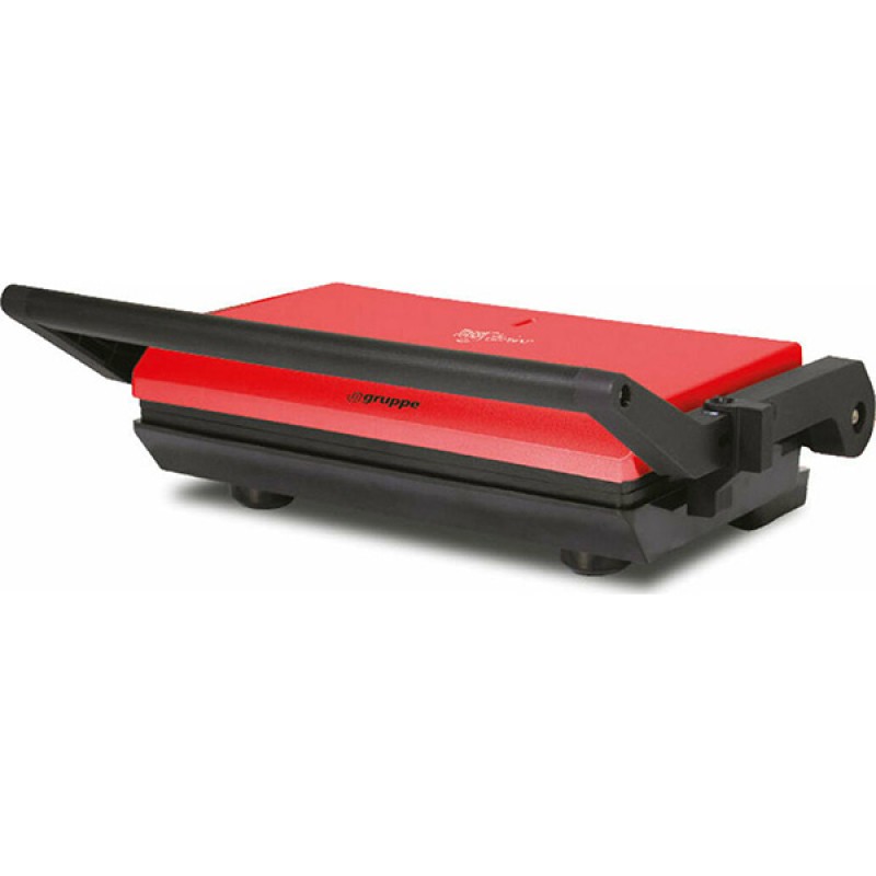 Gruppe FHCG-318 Τοστιέρα για 2 Τοστ 800W Κόκκινη 