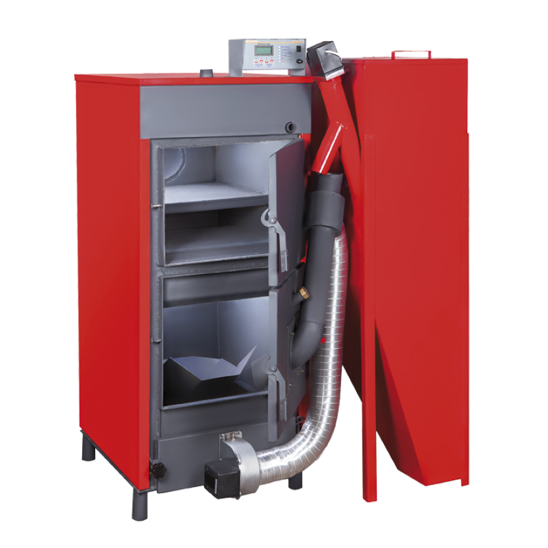 Halcotherm L4X 60 Λέβητας Ξύλου  (4 Διαδρομών) 60.000 kcal/h (3 άτοκες δόσεις)
