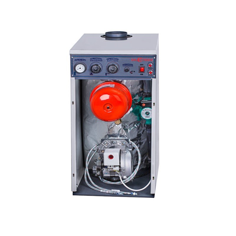 Halcotherm M3D 40 Ατομική Μονάδα Πετρελαίου (3 Διαδρομών) 40.000 kcal/h με καυστήρα (3 άτοκες δόσεις)