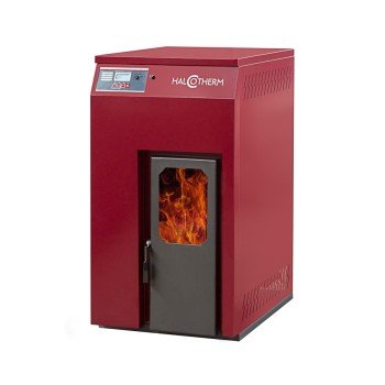 Halcotherm SP 30 Σόμπα Pellet-Νερού (5 διαδρομών) 30.000 kcal με δυνατότητα επιλογής χρώματος (3 άτοκες δόσεις)