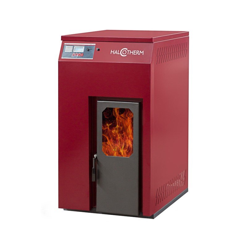 Halcotherm SP 30 Σόμπα Pellet-Νερού (5 διαδρομών) 30.000 kcal με δυνατότητα επιλογής χρώματος (3 άτοκες δόσεις)