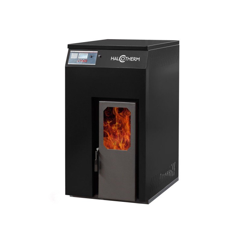 Halcotherm SP 30 Σόμπα Pellet-Νερού (5 διαδρομών) 30.000 kcal με δυνατότητα επιλογής χρώματος (3 άτοκες δόσεις)