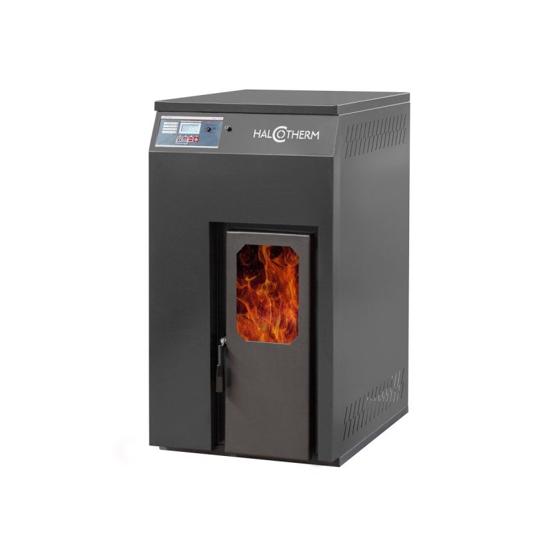 Halcotherm SP 30 Σόμπα Pellet-Νερού (5 διαδρομών) 30.000 kcal με δυνατότητα επιλογής χρώματος (3 άτοκες δόσεις)