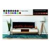 Hitense Notting Hill-60 Επιτοίχιο Ηλεκτρικό Τζάκι 1800W 151.6x11.8cm Γκρι Hitense Notting Hill-60 Επιτοίχιο Ηλεκτρικό Τζάκι 1800W 151.6x11.8cm Γκρι