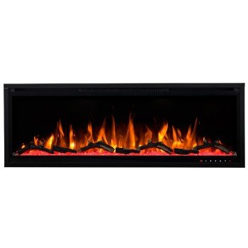 Hitense  LUXURIUS-S700 L.E.D Ηλεκτρικό Τζάκι Επιτοίχιο και Ένθετο 1600W (3 άτοκες δόσεις)