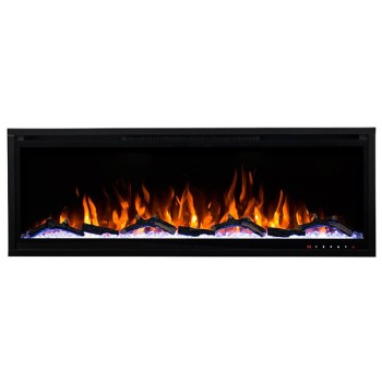 Hitense Ηλεκτρικό Τζάκι Επιτοίχιο και Ένθετο LUXURIUS-S400 L.E.D 1600W (3 άτοκες δόσεις)