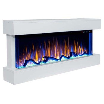 Hitense Ηλεκτρικό Τζάκι Τριών Όψεων FXW800-SLIM3DW MDF 1600W 3D   (3 άτοκες δόσεις)
