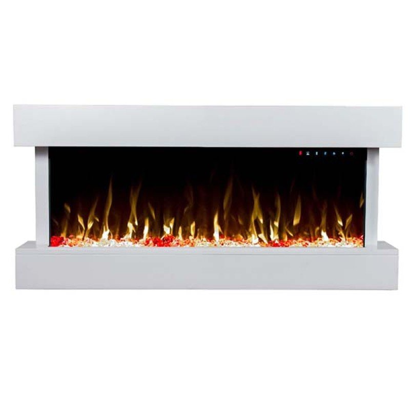Hitense Ηλεκτρικό Τζάκι Τριών Όψεων FXW800-SLIM3DW MDF 1600W 3D   (3 άτοκες δόσεις)