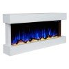 Hitense Ηλεκτρικό Τζάκι Τριών Όψεων FXW800-SLIM3DW MDF 1600W 3D   (3 άτοκες δόσεις)