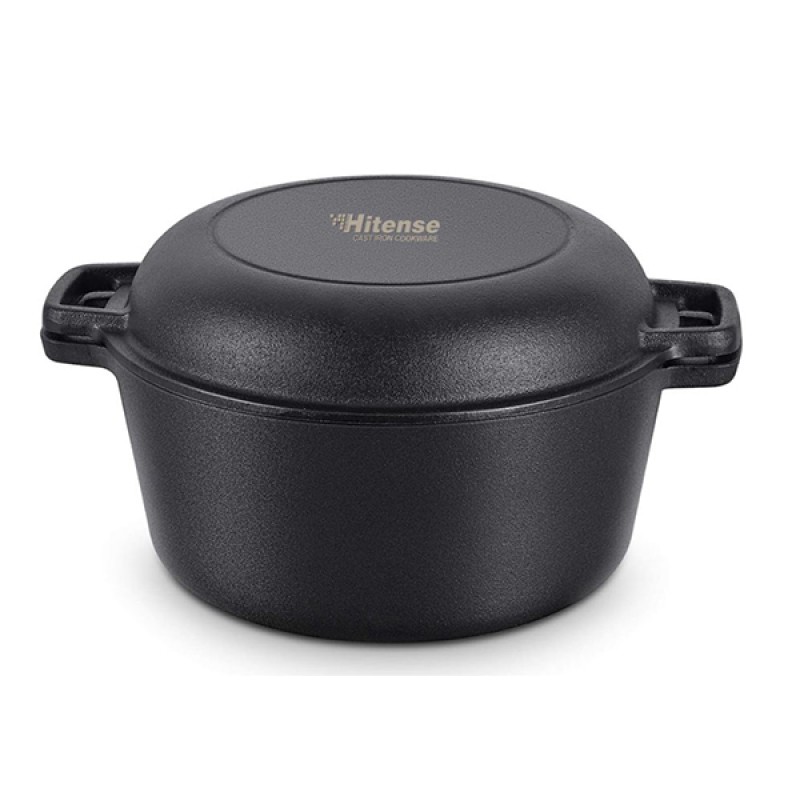 Hitense Sef De Americano Βαθιά Κατσαρόλα Double 2 σε 1 Dutch Oven Από Μαντέμι (3 Άτοκες Δόσεις - Έως 60 Δόσεις Χωρίς Πιστωτική Κάρτα) 