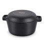 Hitense Sef De Americano Βαθιά Κατσαρόλα Double 2 σε 1 Dutch Oven Από Μαντέμι (3 Άτοκες Δόσεις - Έως 60 Δόσεις Χωρίς Πιστωτική Κάρτα) 