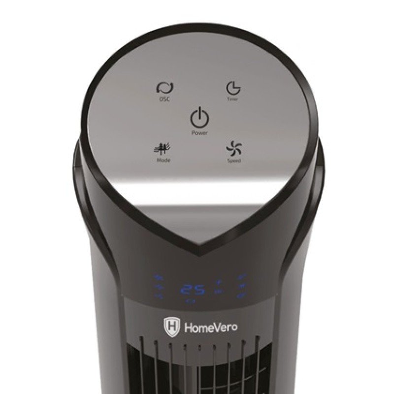 HomeVero Ανεμιστήρας Tower WiFi HV-DTF45WB με Τηλεχειριστήριο και WIFI