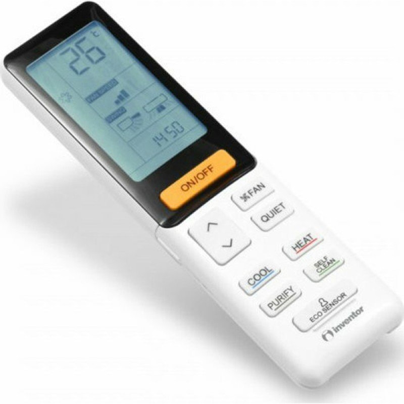 Inventor King Plus K2VI32-09WFI / K2VO32-09 Κλιματιστικό Inverter White 9000 BTU με WiFi 