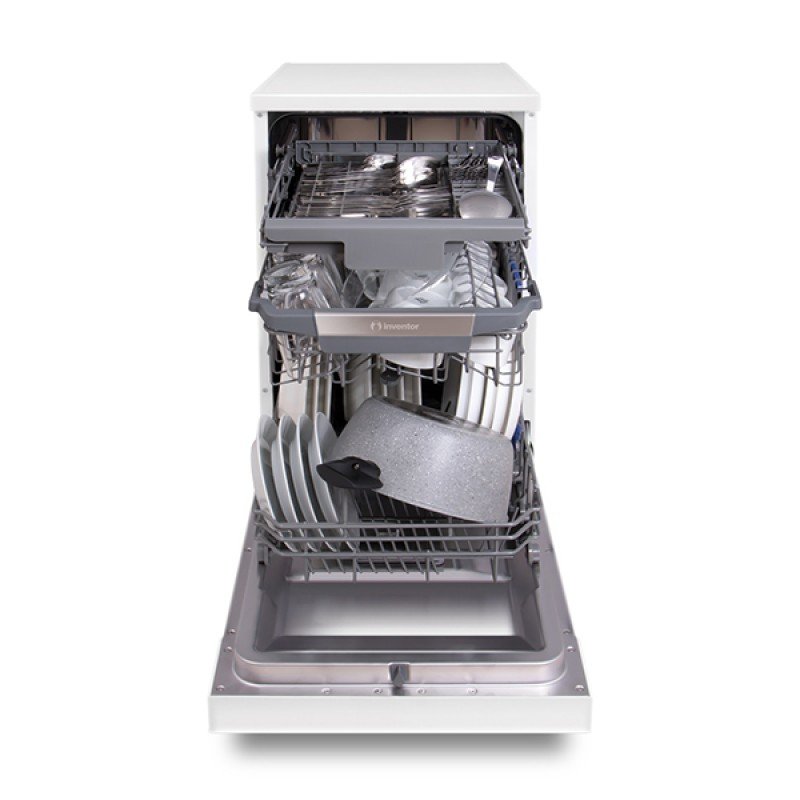 Inventor CLP-45106W Ελεύθερο Πλυντήριο Πιάτων για 10 Σερβίτσια Π45xY85εκ. Λευκό (3 άτοκες δόσεις)