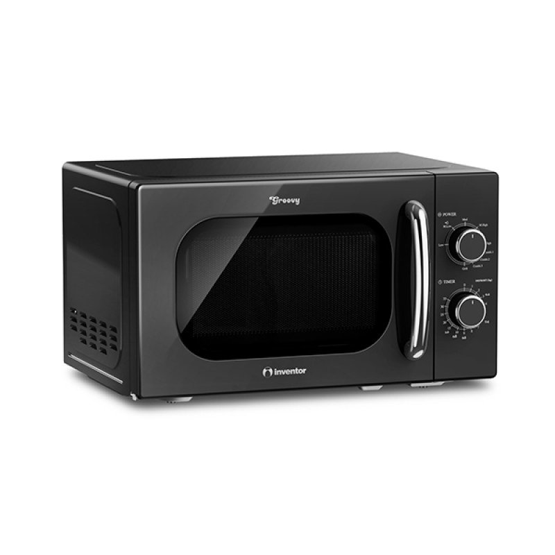 Inventor MWOR-20LB Φούρνος Μικροκυμάτων με Grill 20lt Μαύρος 
