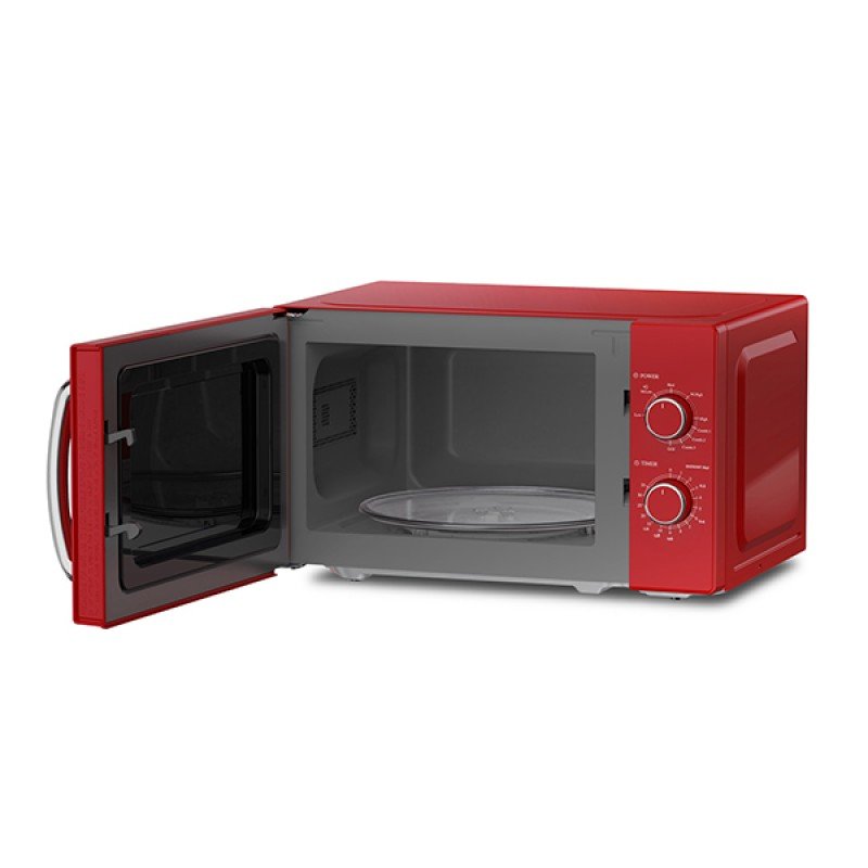Inventor MWOR-20LR Φούρνος Μικροκυμάτων με Grill 20lt Κόκκινος 