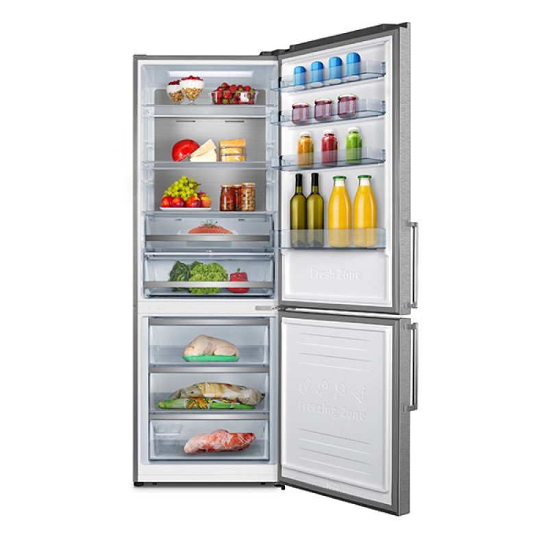 Inventor PSB20070INL Ψυγειοκαταψύκτης 495Lit Inox Total NoFrost Υ200xΠ70.4xΒ69.4cm (3 άτοκες δόσεις)