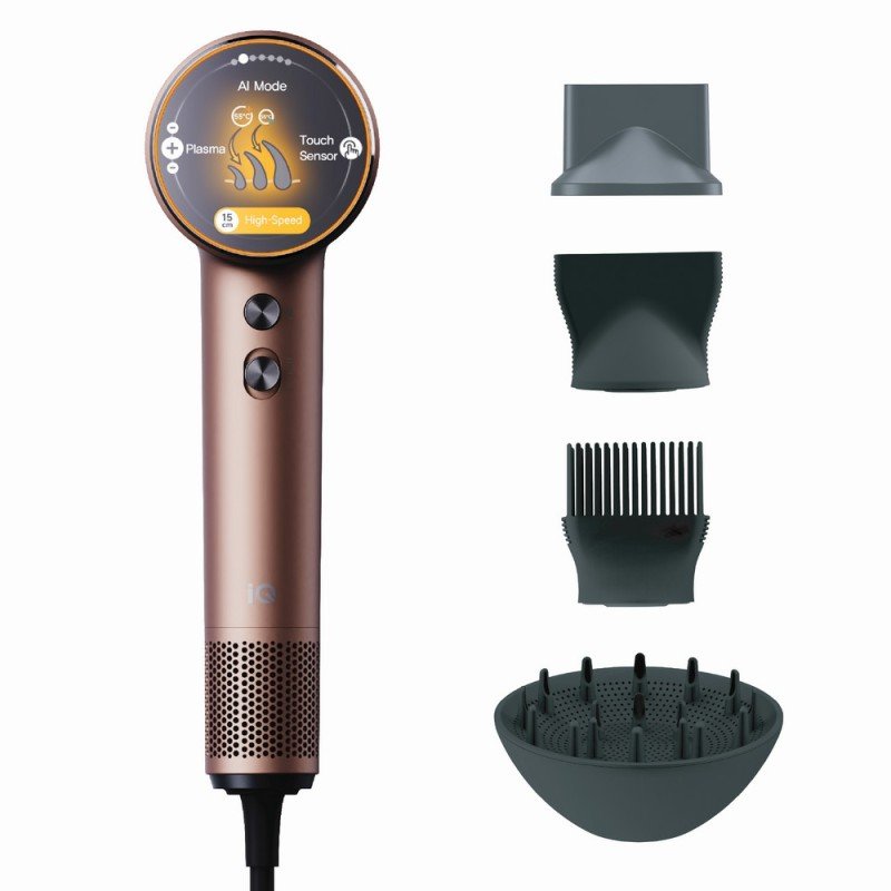 IQ HD-1291 SENSE AI Ionic Επαγγελματικό Πιστολάκι Μαλλιών με Φυσούνα 1600W IQ HD-1291 SENSE AI Ionic Επαγγελματικό Πιστολάκι Μαλλιών με Φυσούνα 1600W