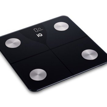 Smart SC-744BT Ζυγαριά με Λιπομετρητή και Bluetooth Μαύρη  