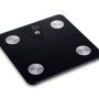 Smart SC-744BT Ζυγαριά με Λιπομετρητή και Bluetooth Μαύρη  
