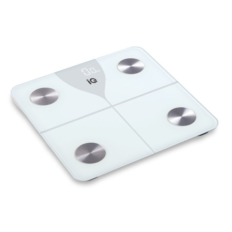 Smart SC-744BT Ζυγαριά με Λιπομετρητή και Bluetooth Λευκή  