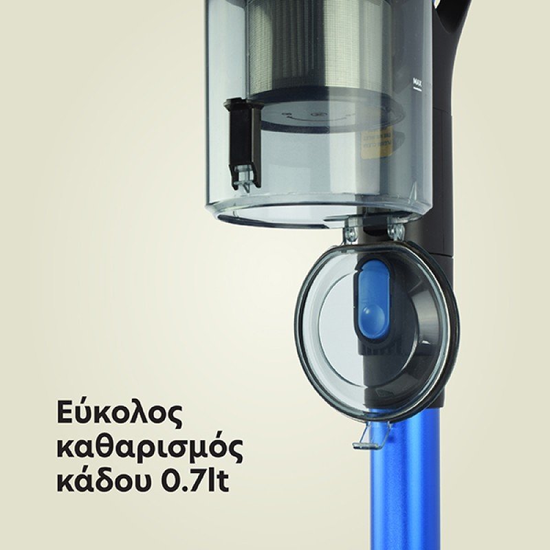 IQ STORM MAX VC-998 Επαναφορτιζόμενη Σκούπα Stick & Χειρός 37V (3 άτοκες δόσεις) 