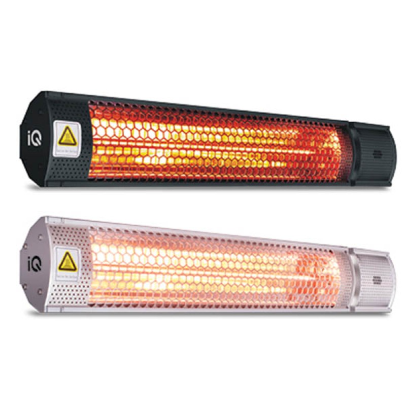 IQ HT-1497 Σόμπα Silver Carbon 2000W (3 άτοκες δόσεις)