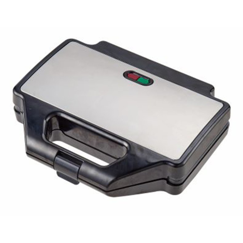 IQ ST-652 Τοστιέρα για 2 Τοστ 750W Inox (3 άτοκες δόσεις)