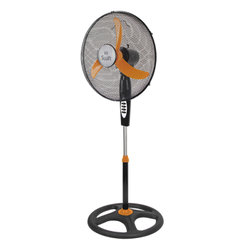 IQ VSF-47 Ανεμιστήρας Ορθοστάτης 70W Διαμέτρου 45cm Orange (3 άτοκες δόσεις)